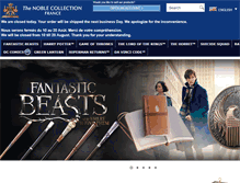 Tablet Screenshot of noblecollection-distribution.com